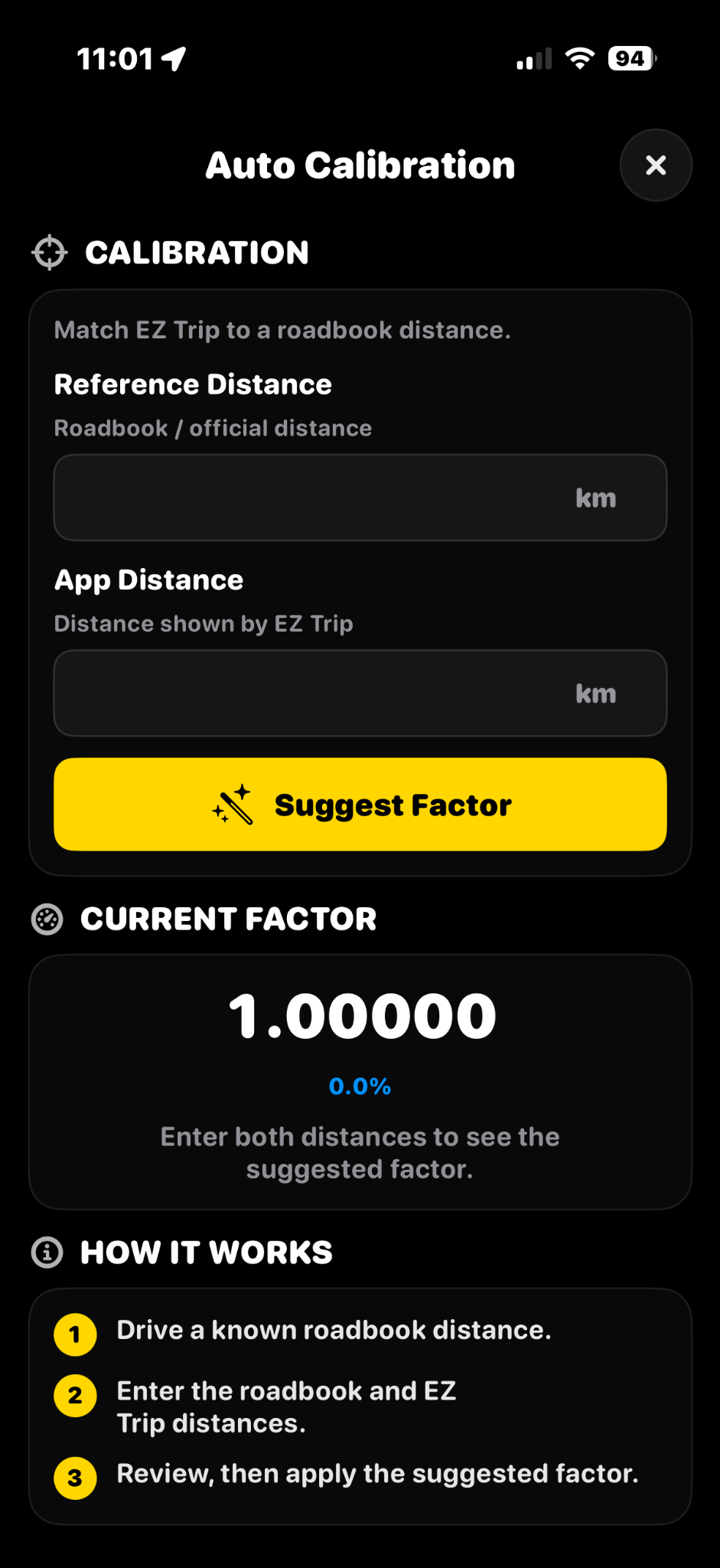 Auto Calibration